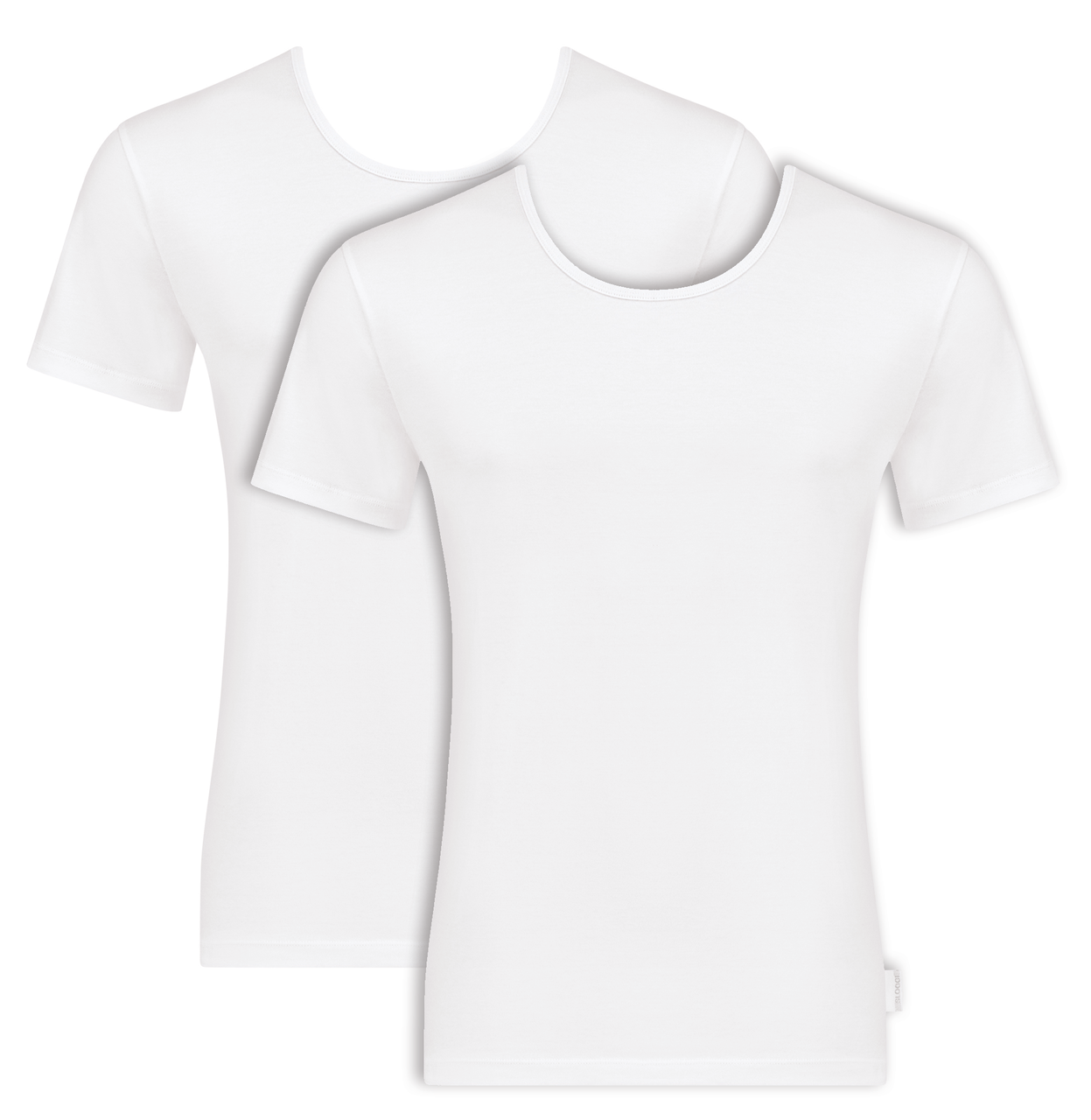 MEN 24/7 Heren Shirt 2-Pack Wit