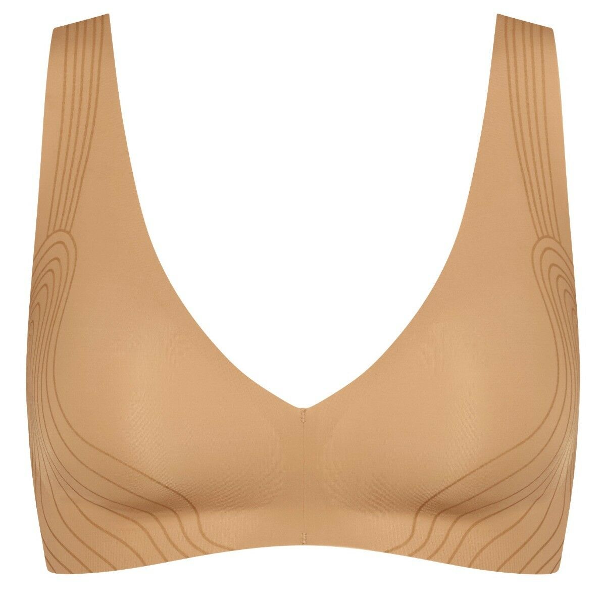 ZERO Feel 2.0 Dames Bralette Met Sluiting Beige