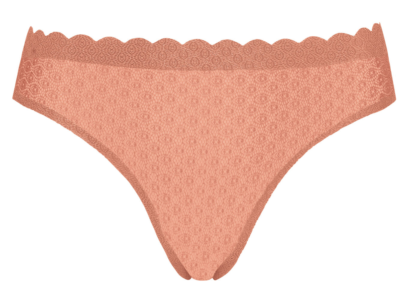 Dames ZERO Feel Lace Brazil Panty Oudroze