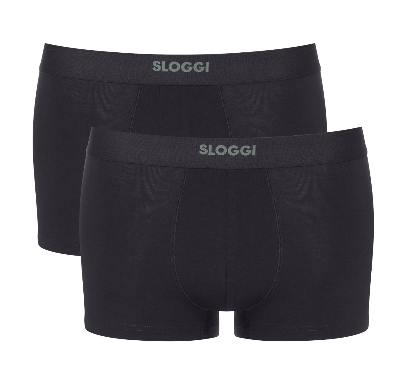 Heren Ever Ease Hipster 2-Pack Black Heren Ever Ease Hipster 2-Pack Black