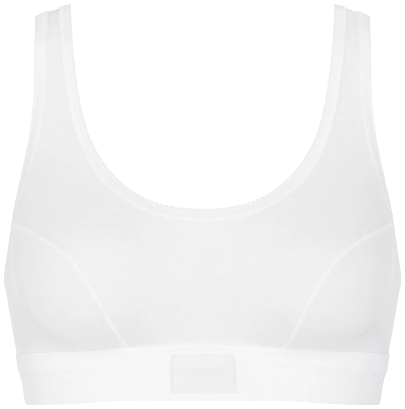 Dames Double Comfort T Top Wit Dames Double Comfort T Top Wit