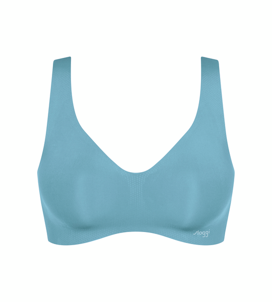 Dames sloggi Zero Feel Bralette EX Blue Lake