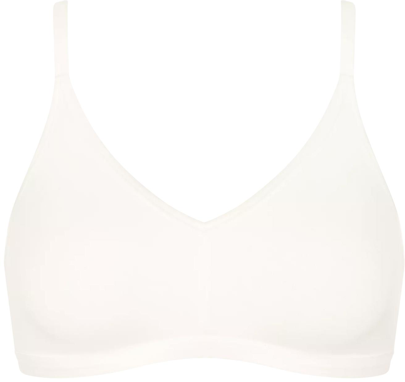 GO Daily Cotton Dames Soft Bh Silk White