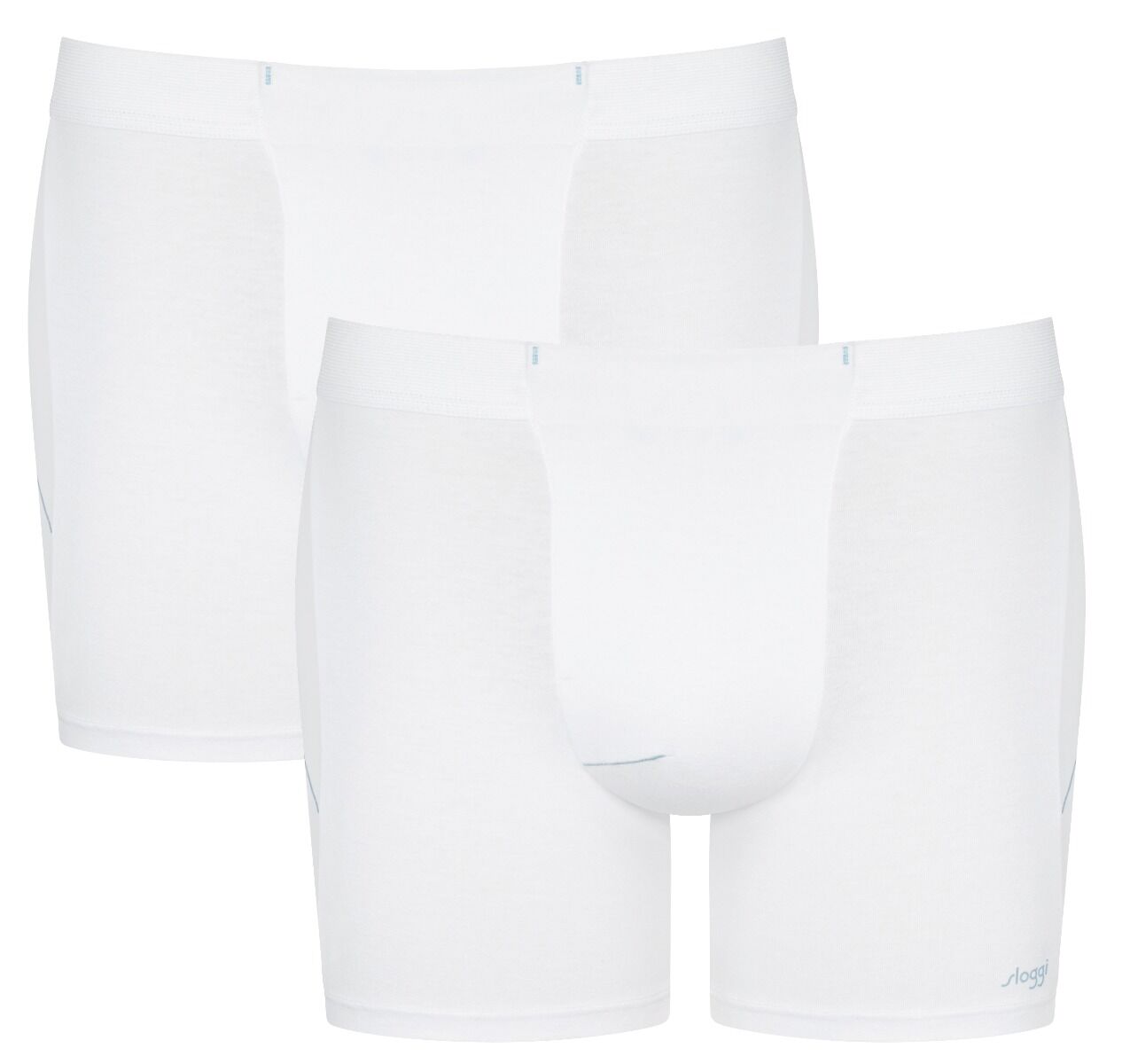 MEN Made Heren Short Boxing Champ 2-Pack Wit