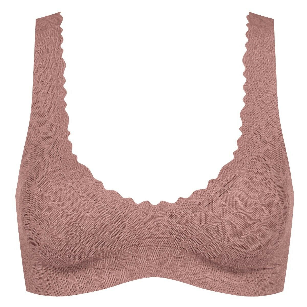 Dames ZERO Feel Lace 2.0 Bralette Cacao