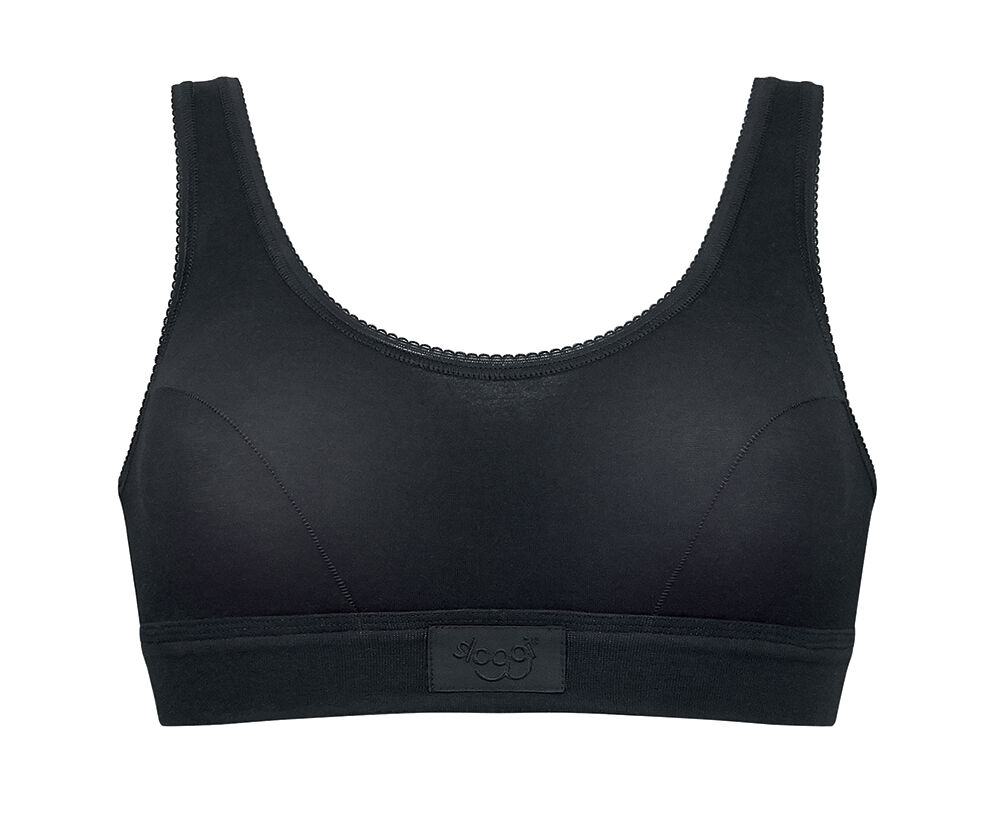 Double Comfort Dames Top Zwart