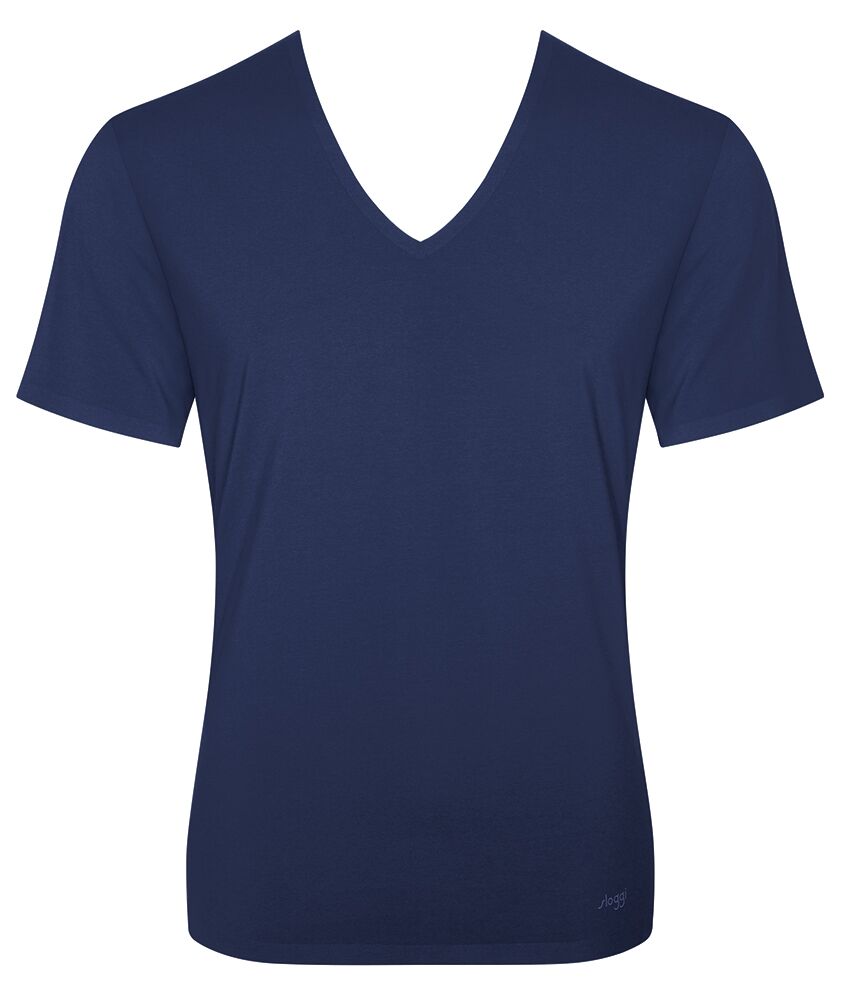 Heren ZERO Feel V-Neck Donkerblauw
