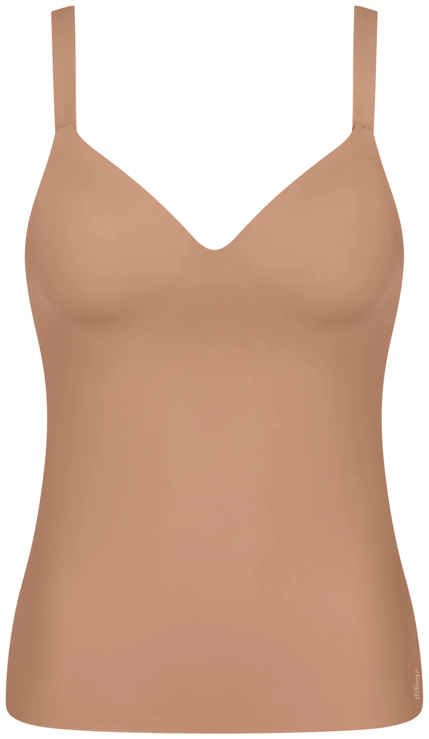 Sloggi ZERO Feel 2.0 Dames The UP Bra Shirt Nostalgic Brown