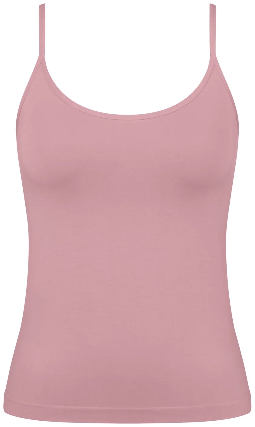 Dames Go Sense Spaghetti Top Tea Rose