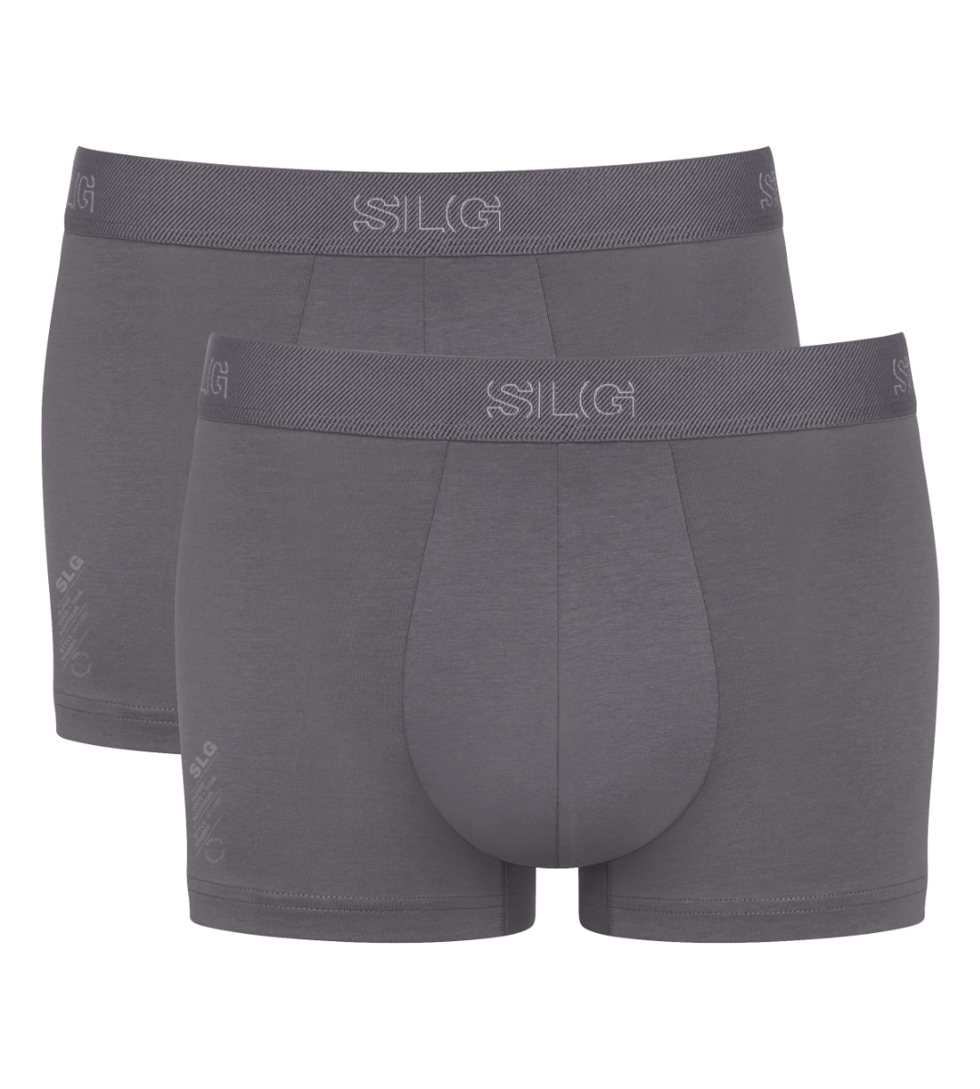 MEN SLG Base Heren Trunk 2-Pack Shiver MEN SLG Base Heren Trunk 2-Pack Shiver