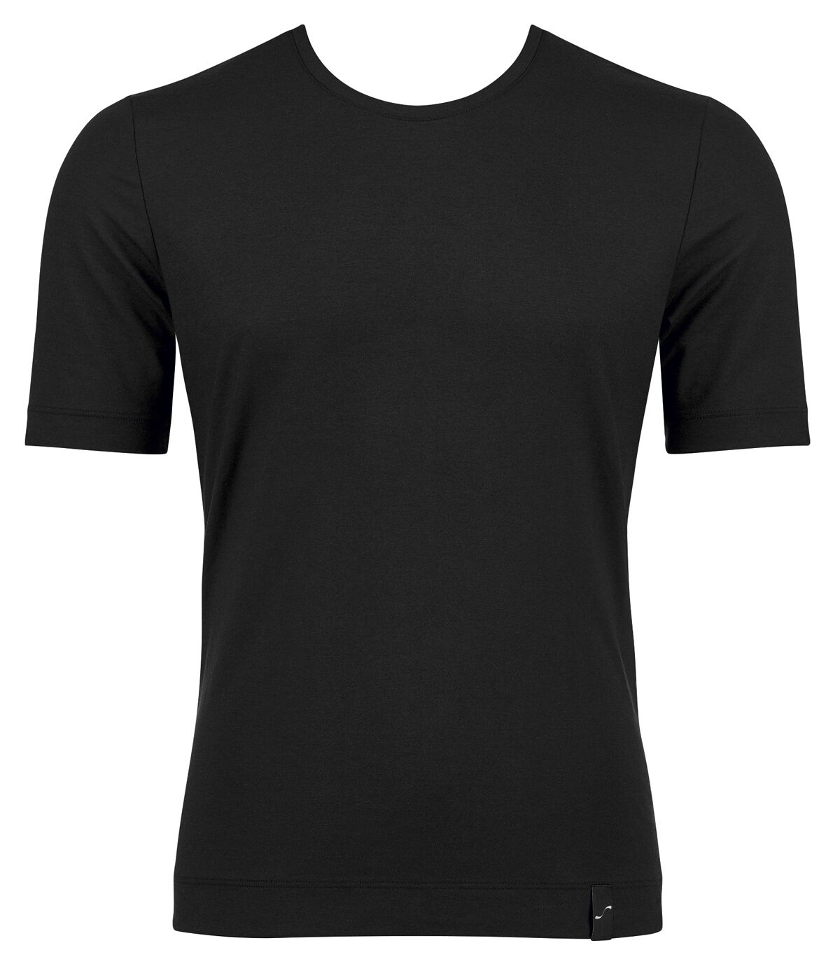 Heren S Simplicity O-Neck Zwart