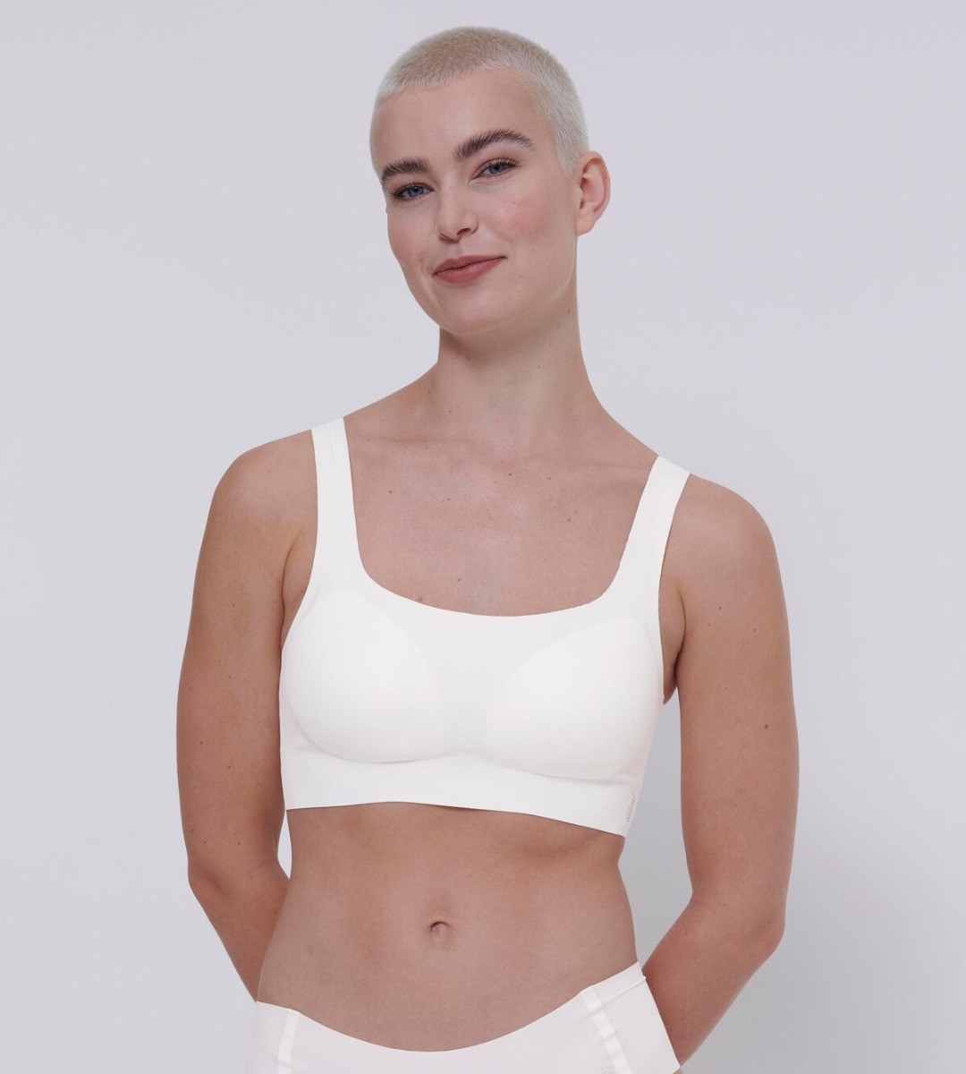 ZERO Feel 2.0 Dames Top Silk White