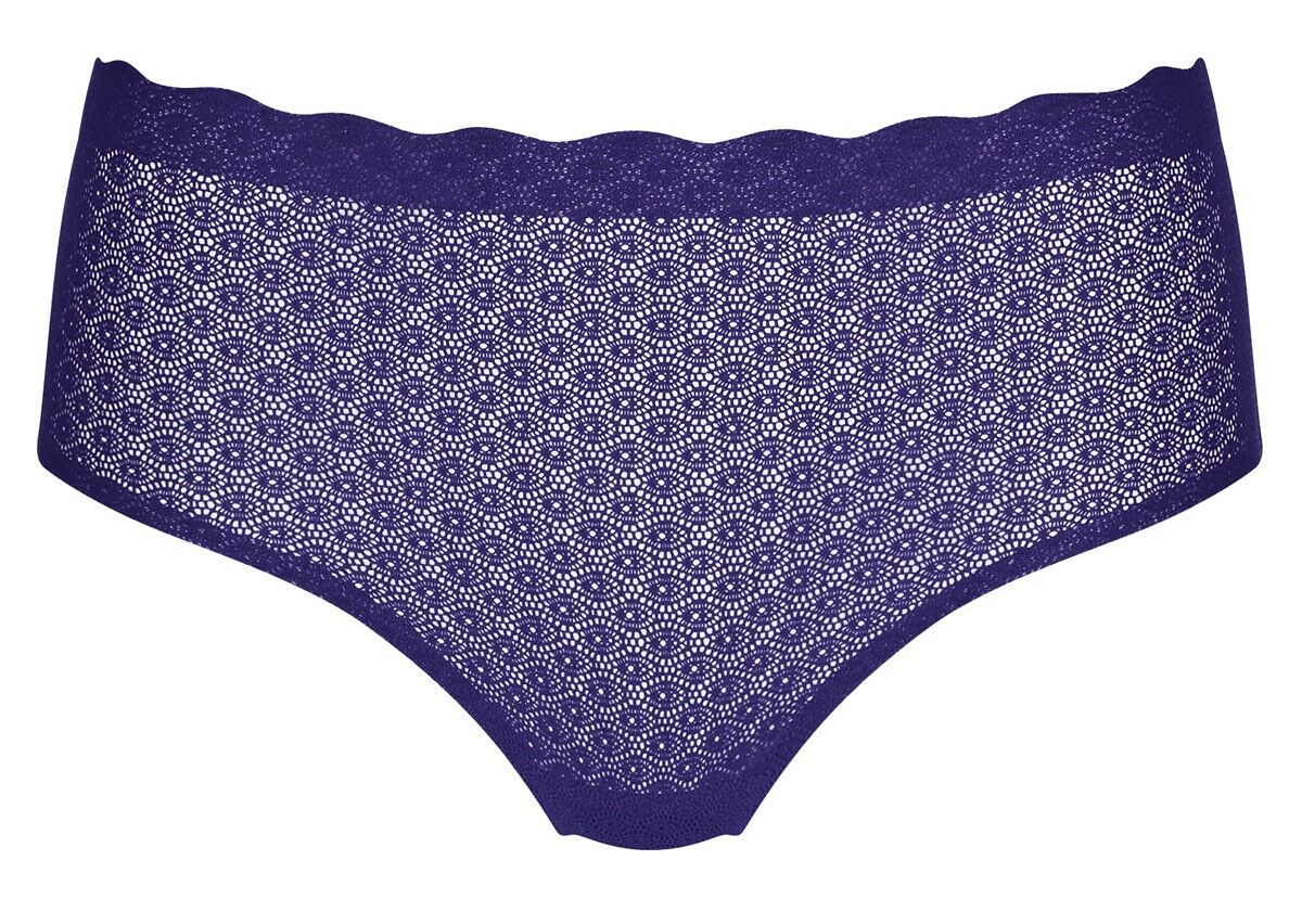 ZERO Feel Lace Dames High Waist Blue Ink