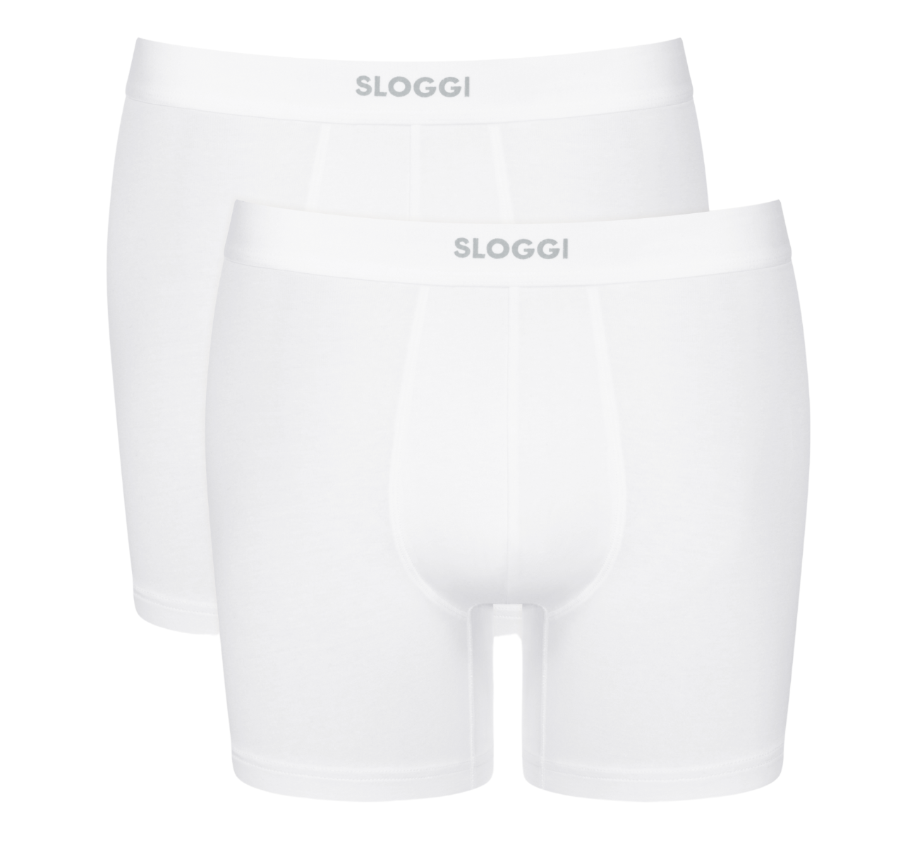 Heren Ever Ease Short 2-Pack White Heren Ever Ease Short 2-Pack White