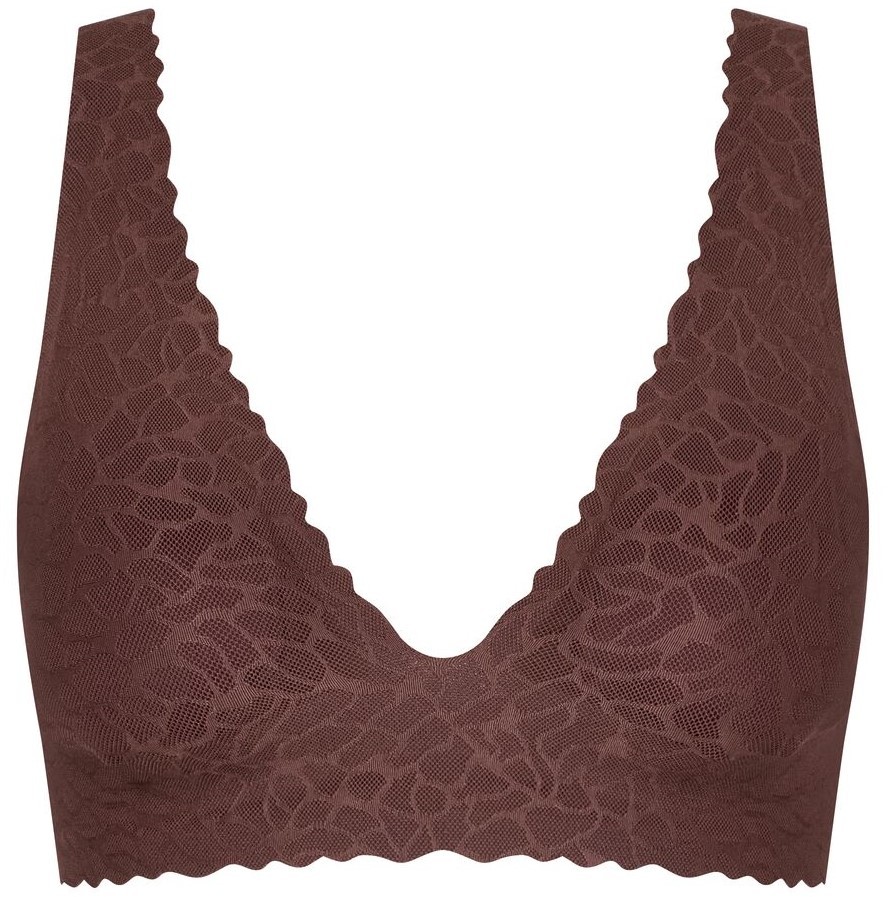 Dames ZERO Feel Lace 2.0 Top Bruin