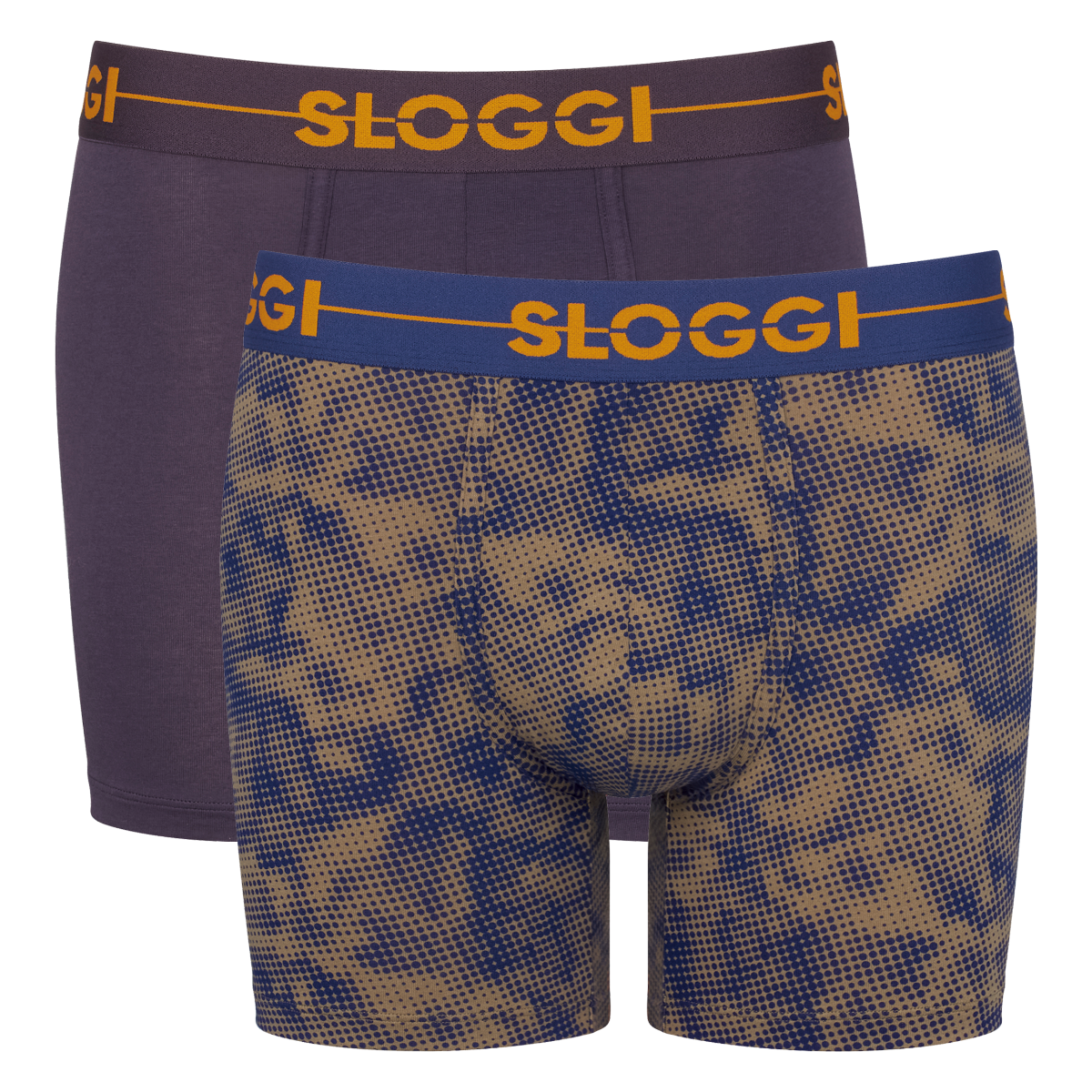 Heren Go 2-Pack Short Donkerblauw