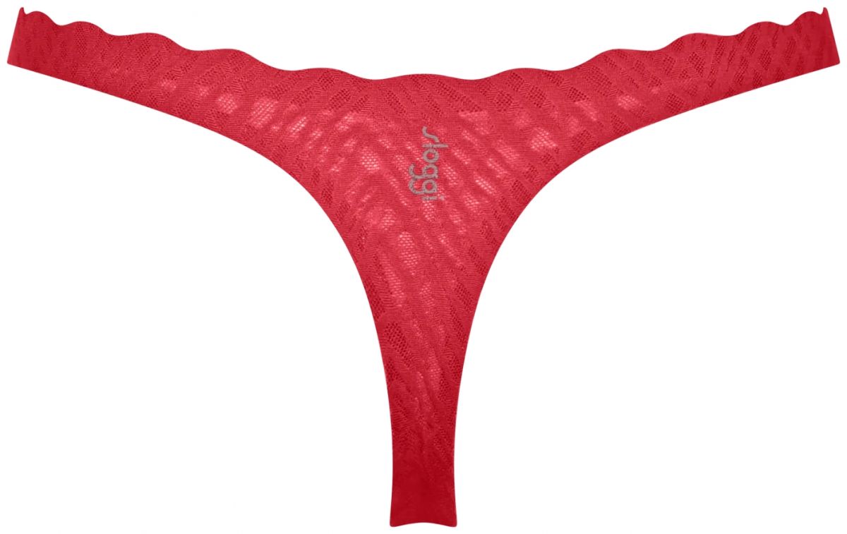 Sloggi ZERO Feel Bliss Dames Festive String Shanghai Red 00FZ voordelig ...